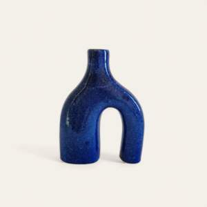 Vase Tunnel Bleu Royal