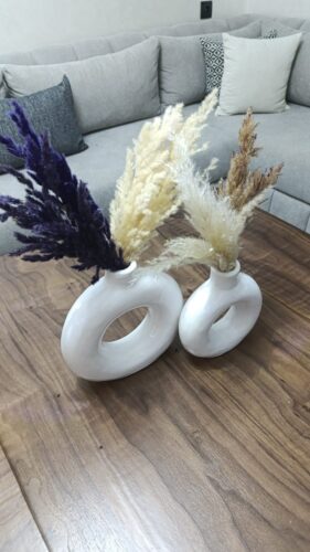 Vase Donut Blanc photo review