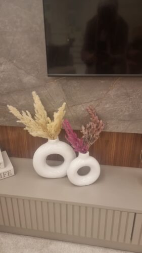 Vase Donut Blanc photo review