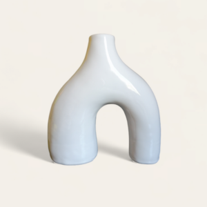 Vase Tunnel Blanc