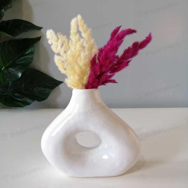 Vase Ochi Blanc - Image 2