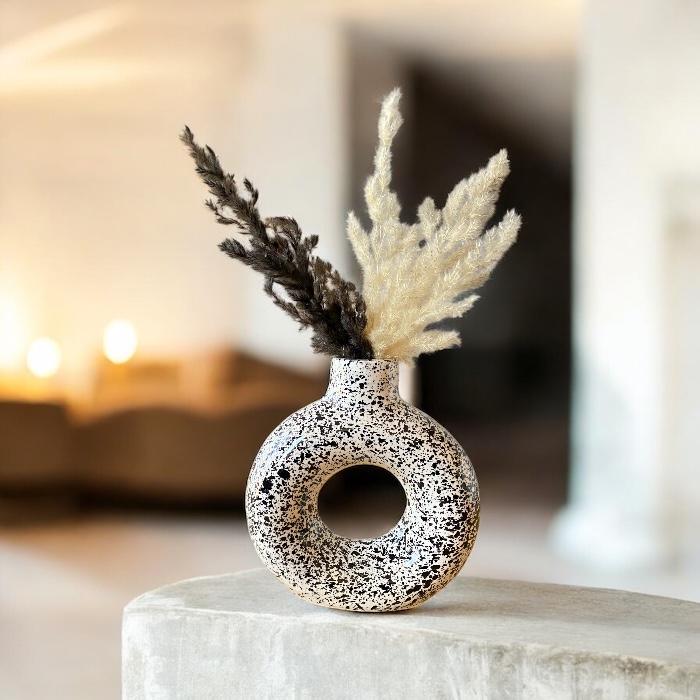 Vase Donut Moucheté – Image 4