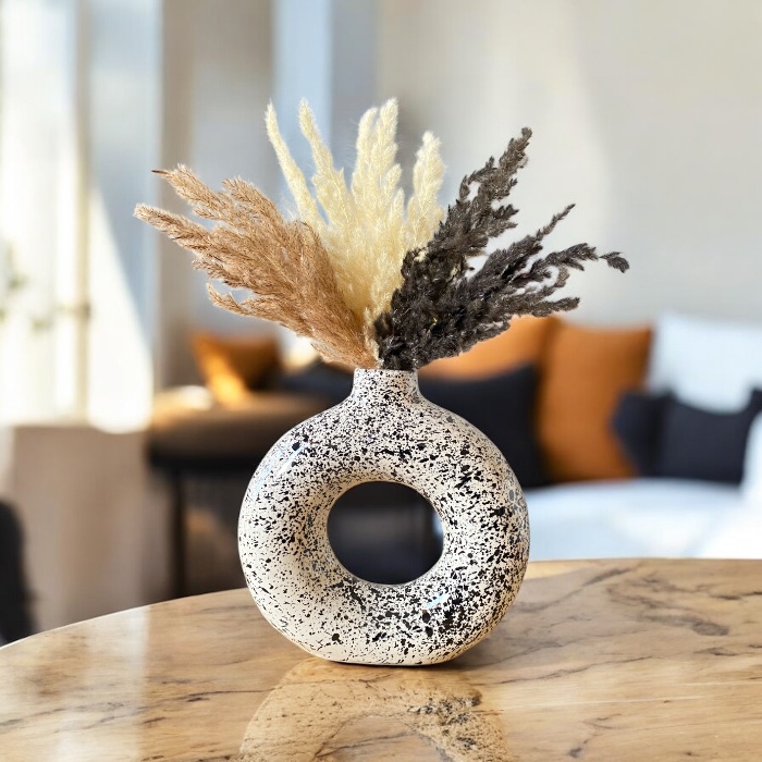 Vase Donut Moucheté – Image 3