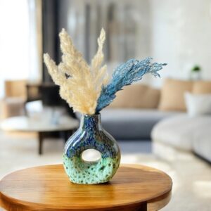 Vase Donut Émeraude - mini