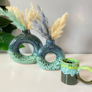 Duo Vases Verdea