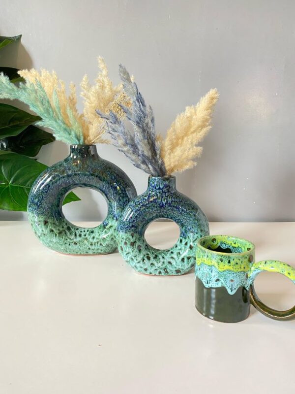 Duo Vases Verdea