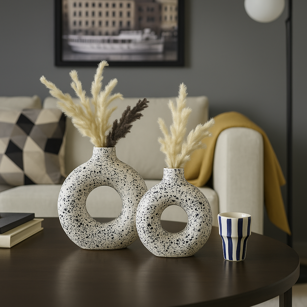Vase Donut Moucheté – Image 5